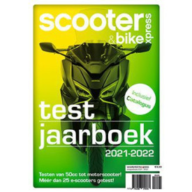 Tijdschrift Scooter&BikeXpress + complete catalogus Test jaarboek 2021 - 2022