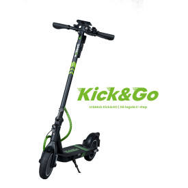 UrbMob Kick&GO Plus is een 100% legale elektrische step, 250Watt