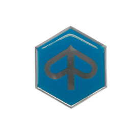 Zip logo plaklogo voorscherm Piaggio Zip / Fly blauw 