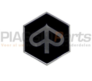 Zip logo plaklogo voorscherm Piaggio Zip / Fly zwart