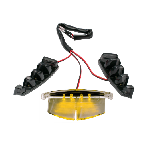 Verlichting Grill LED Piaggio Zip voorscherm geel