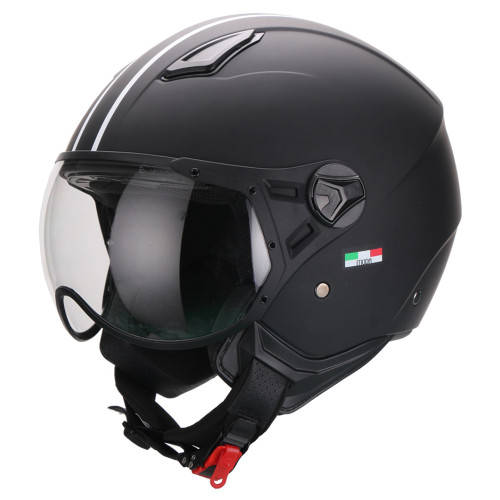 Helm Vito Jet Moda zwart 1229